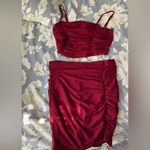 Two piece lulus cocktail dress
